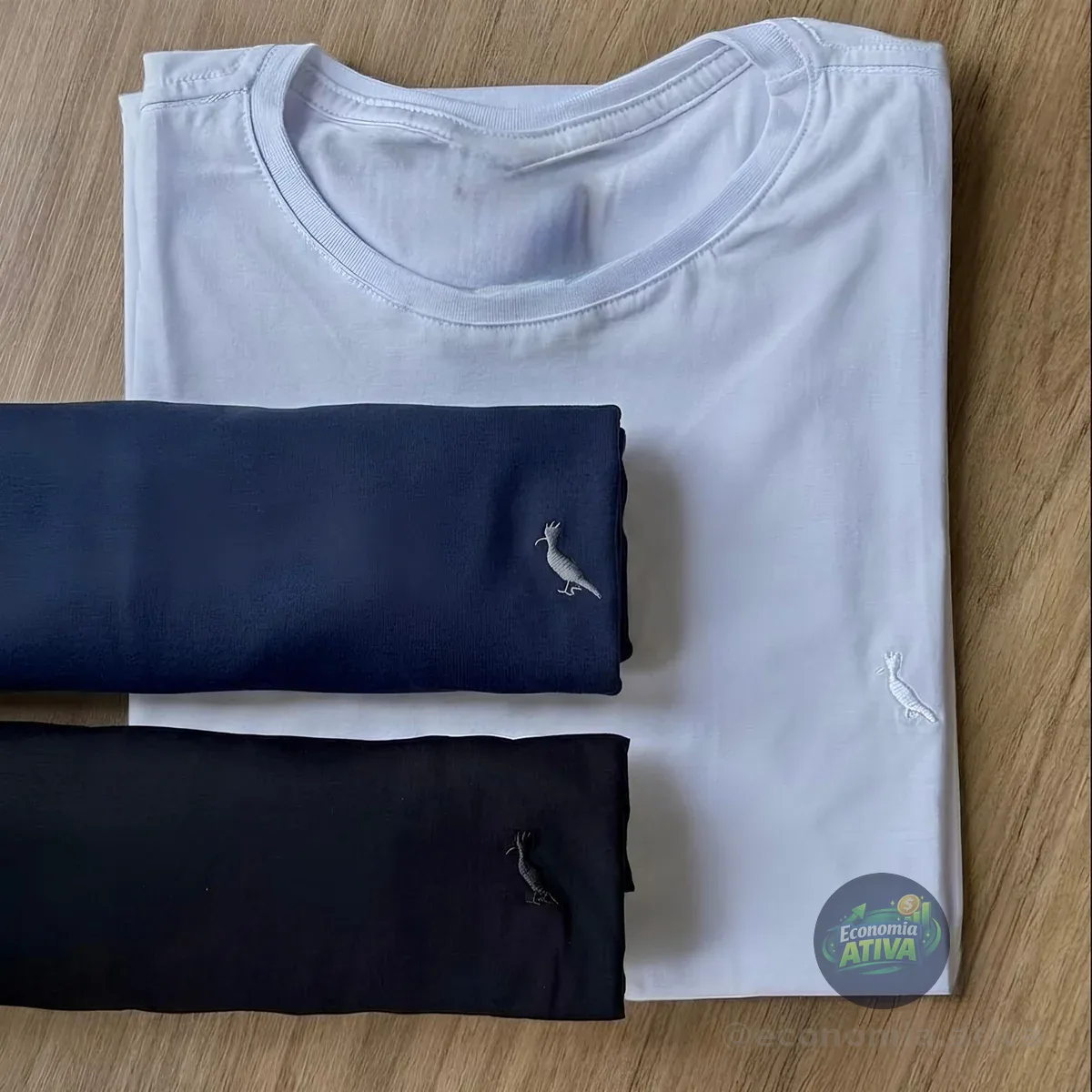 Kit 2 Camisetas Regular Essence Reserva
