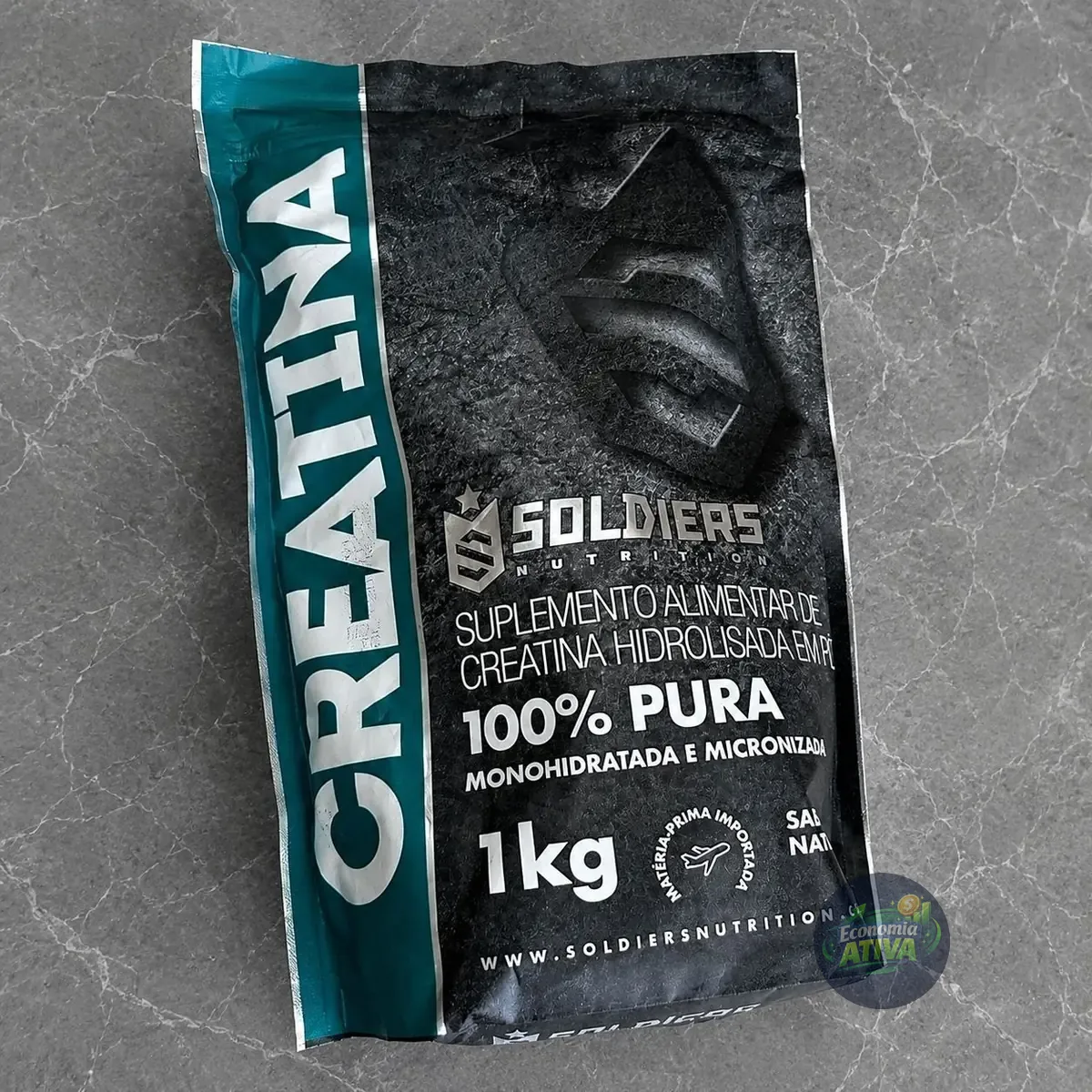 Creatina Soldiers 100% Pura 1kg
