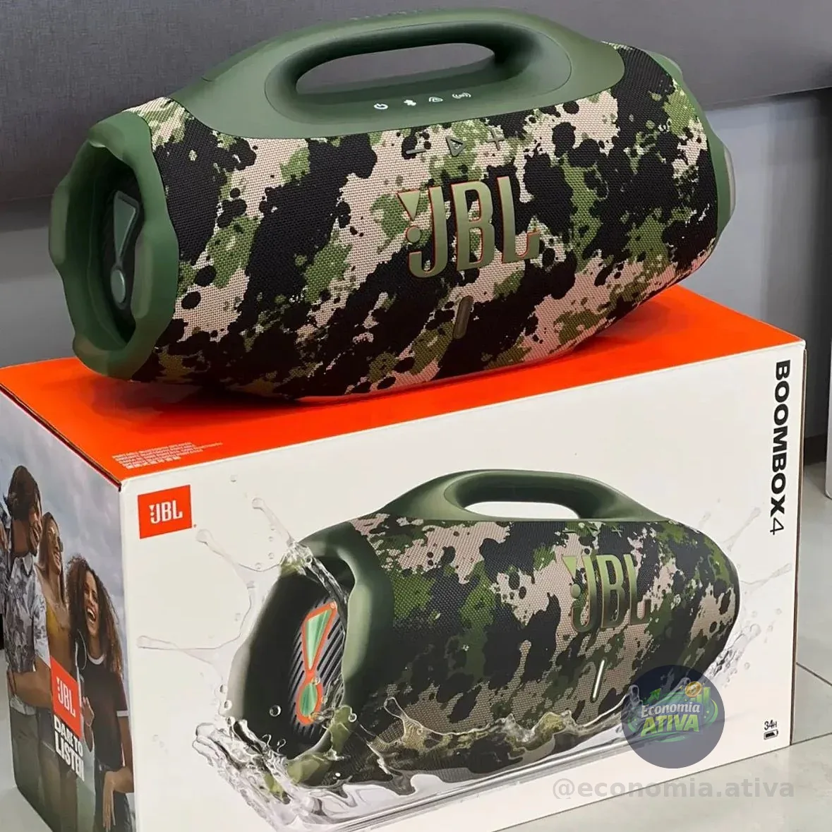 Caixa de Som JBL Boombox 4