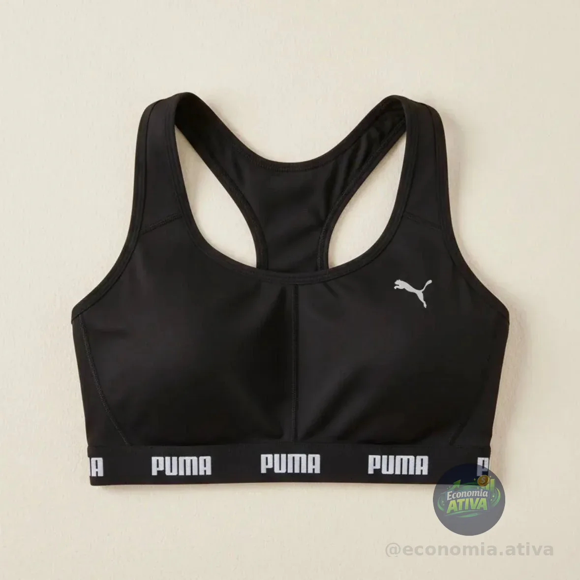 Top Puma Fitness Nadador Alta Sustentação
