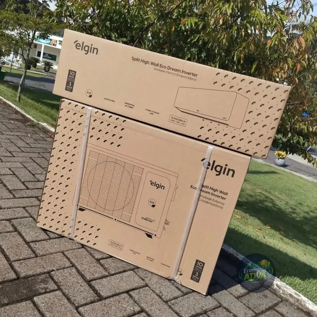 Ar Condicionado 12k Elgin Eco Inverter 220v