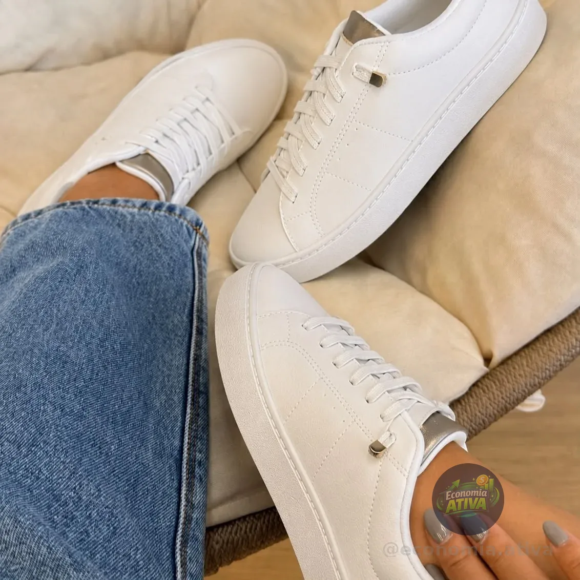 Tênis Casual Feminino Sandrini
