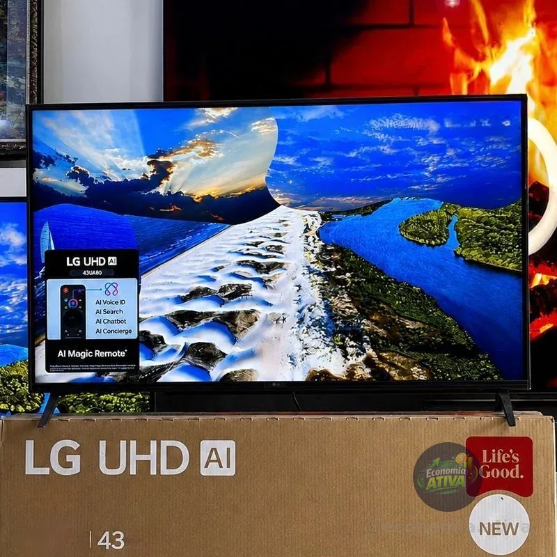 Smart Tv Profissional LG 43 Full Hd Processador A5 Ger6 Ai Alexa