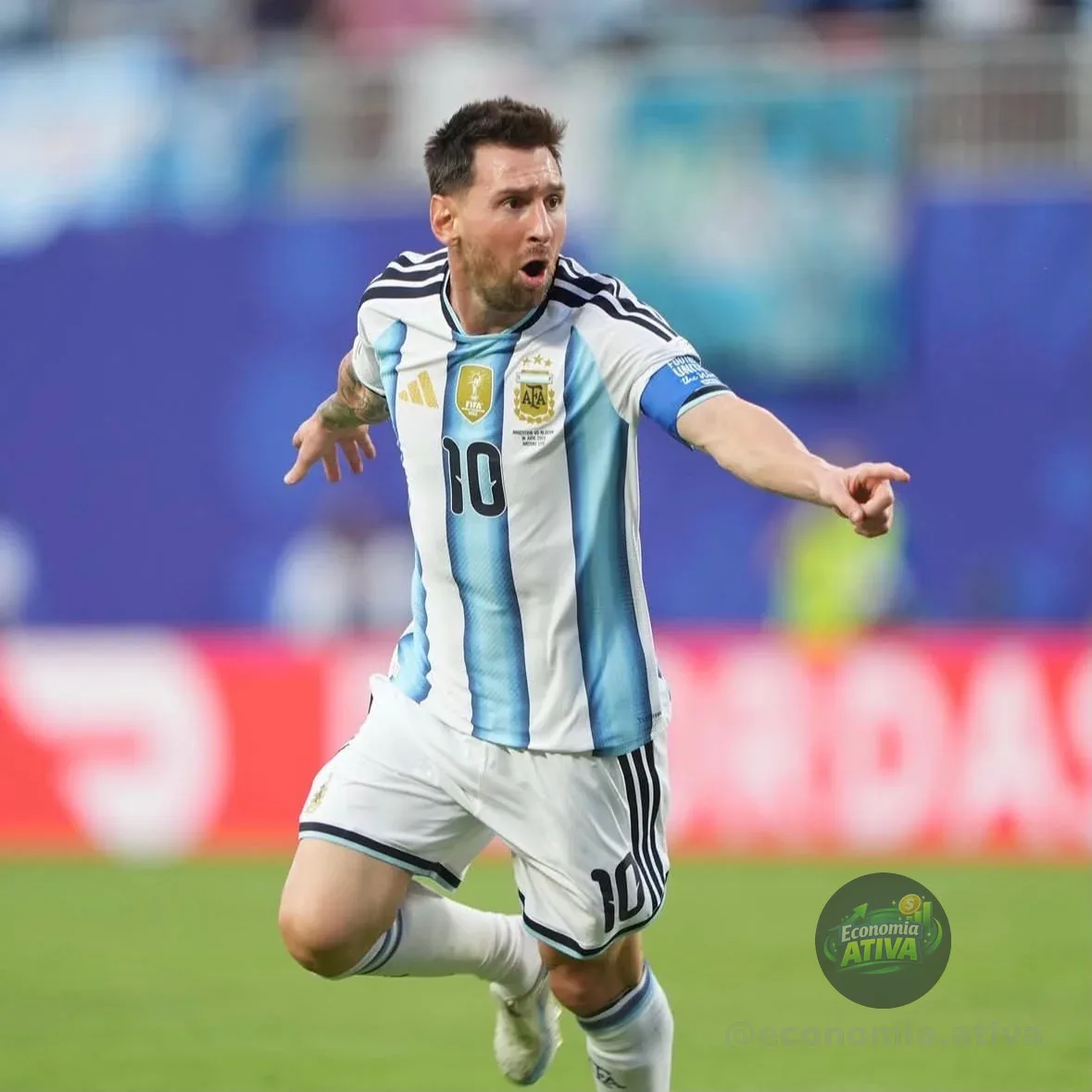 Camisa Argentina Torcedor 2026 n°10 Messi