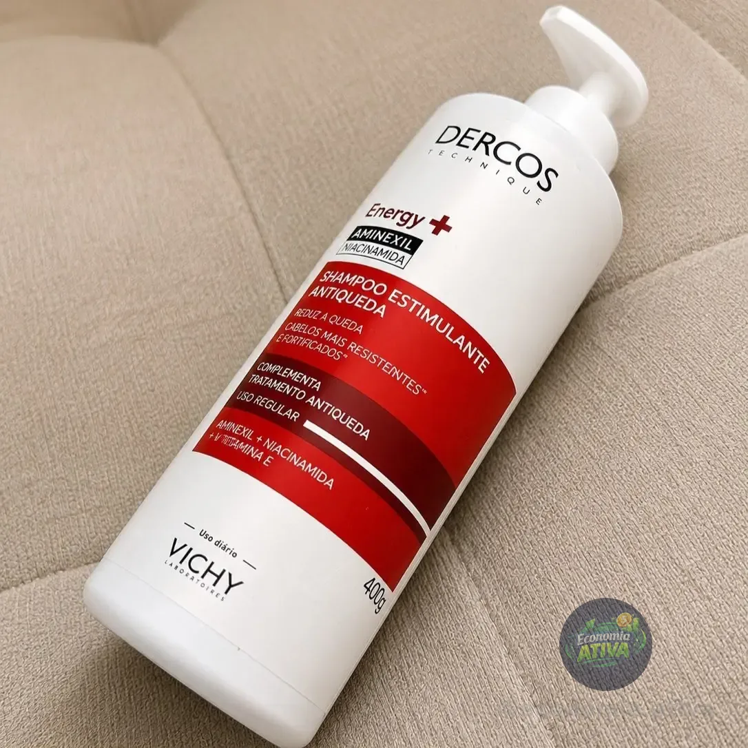 Shampoo Vichy Tratamento Antiqueda Energy+ Dercos 400g