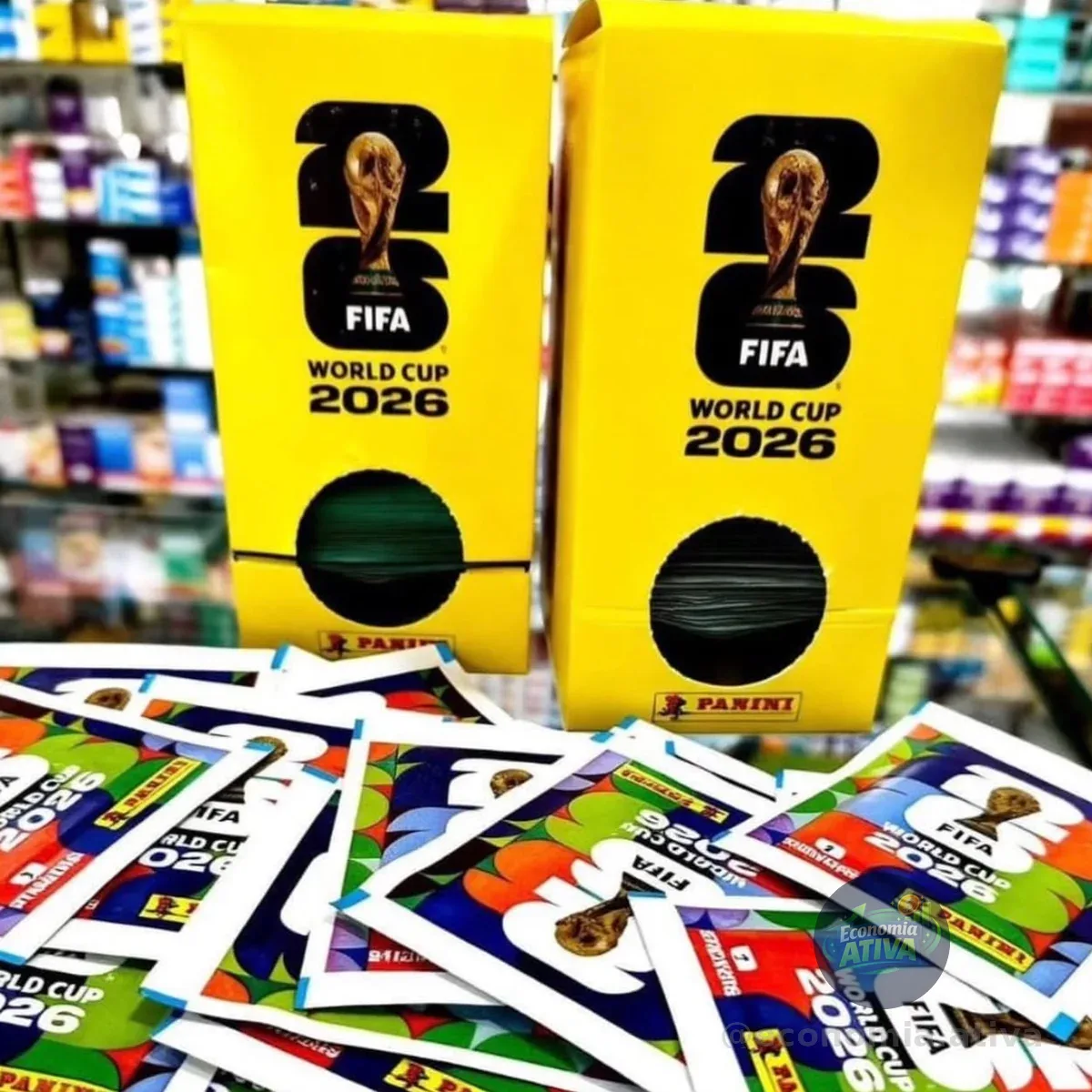 700 Figurinhas Copa Do Mundo Fifa 2026 Kit 100 Envelopes