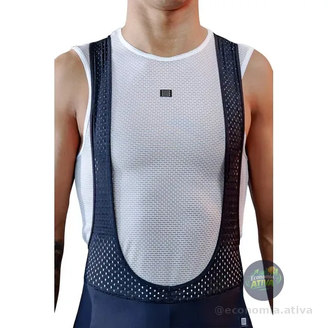 Camisa Base Layer Segunda Pele Evoe Sports Branca Masculina