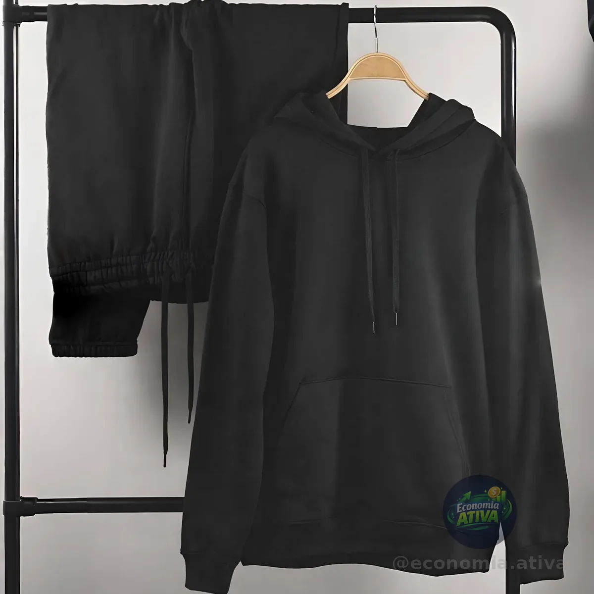 Conjunto Calça E Blusa De Moletom