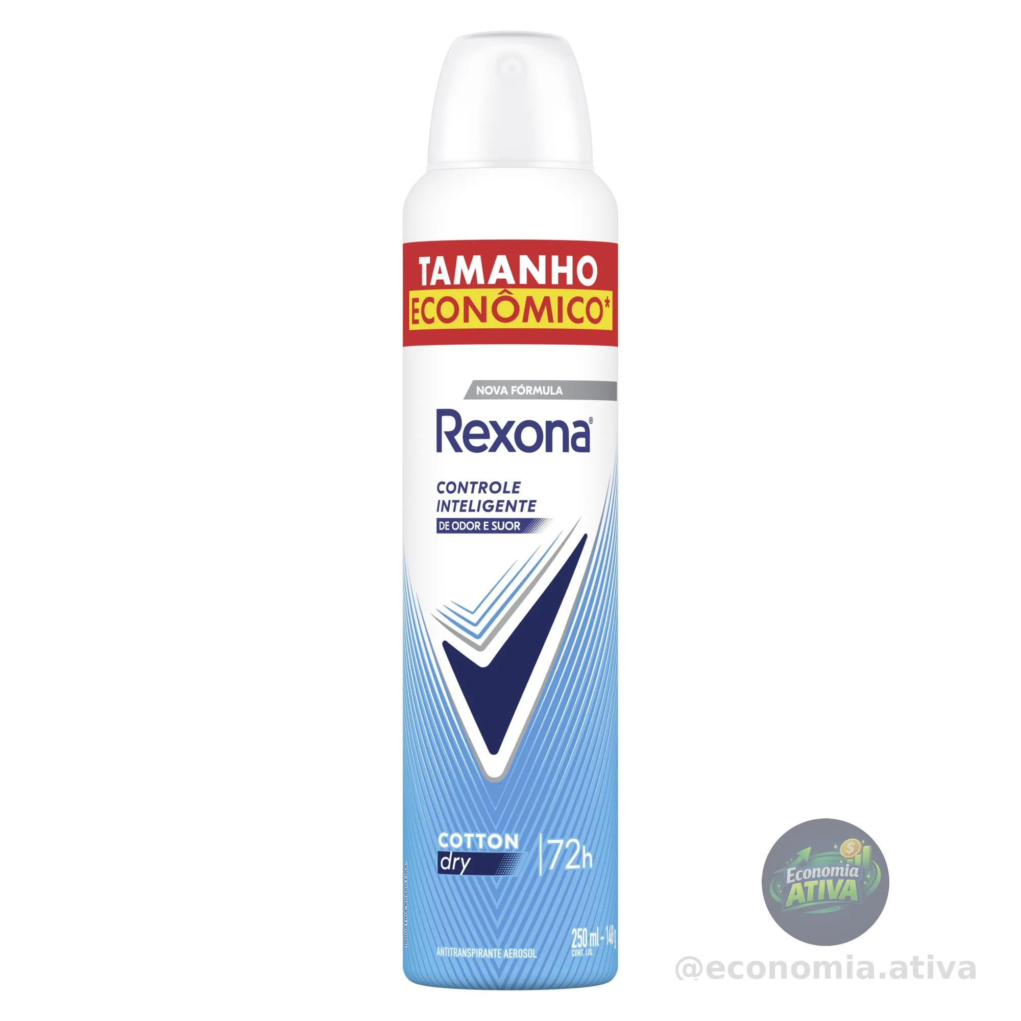 Rexona Antitranspirante Aerossol Cotton Dry 250 ml