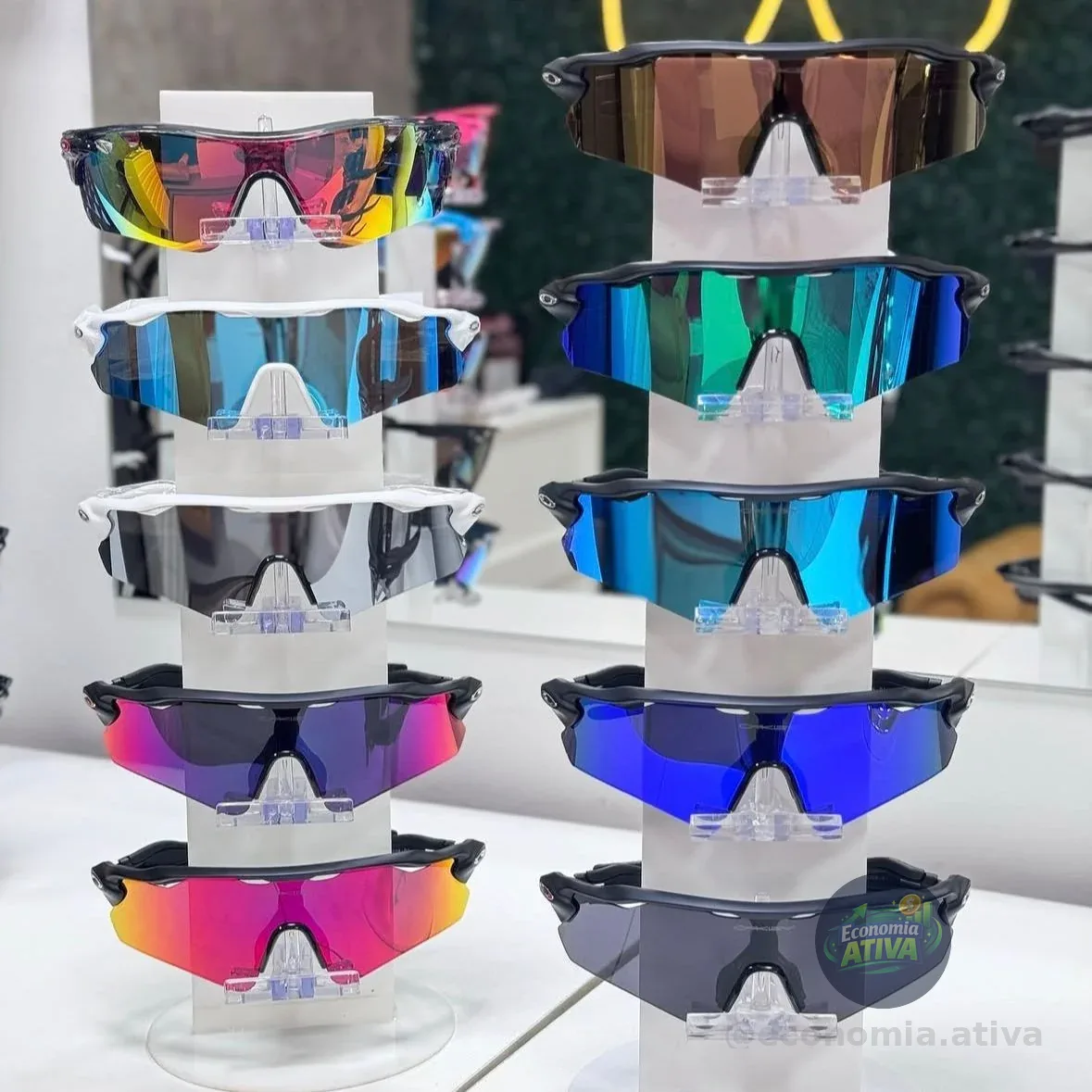 Óculos Esportivo De Sol Espelhado Uv400