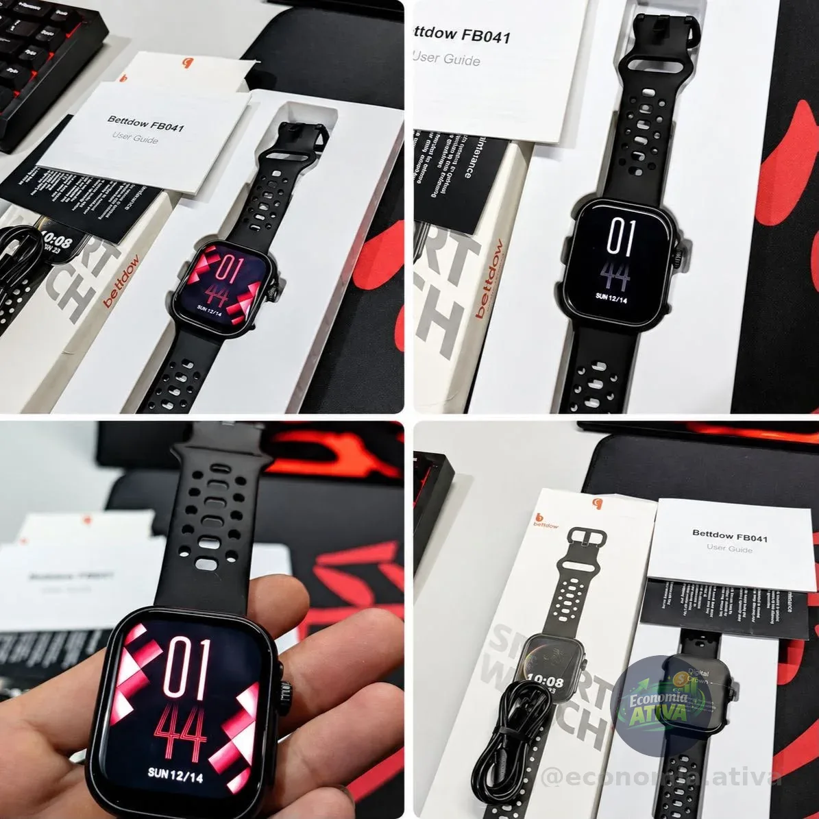 Relógio Smartwatch Bettdow Gps E Alexa