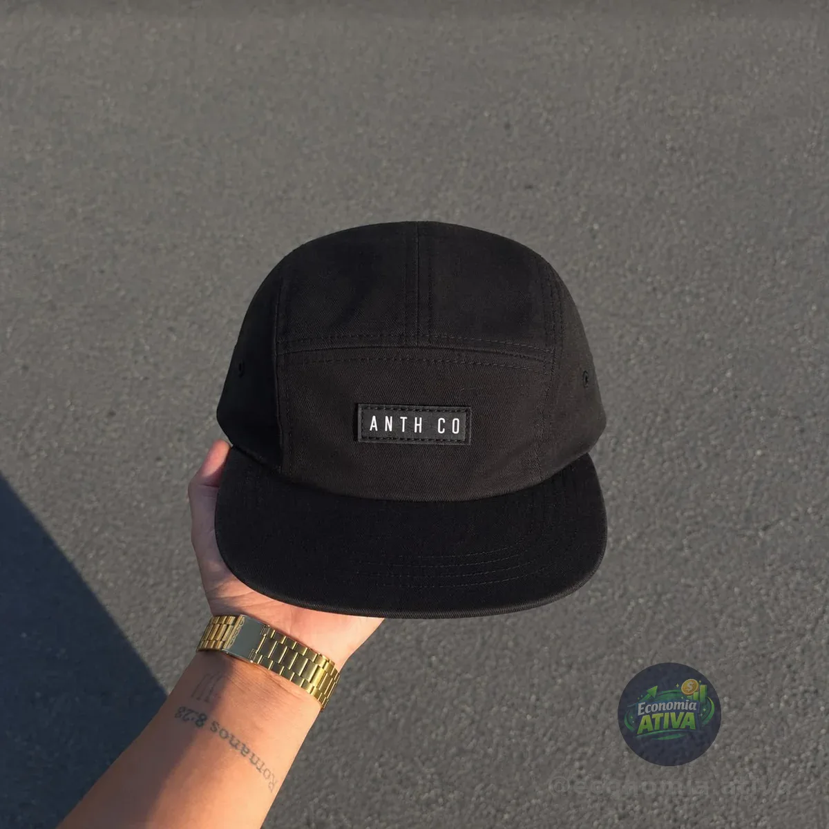 Boné Panel Evasecret Water Strapback Impermeavel