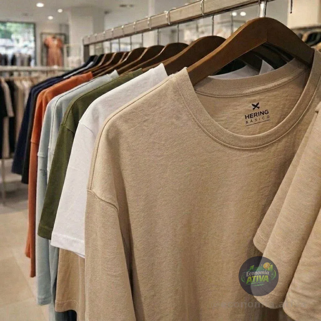 Kit 3 Camiseta Hering Masculina