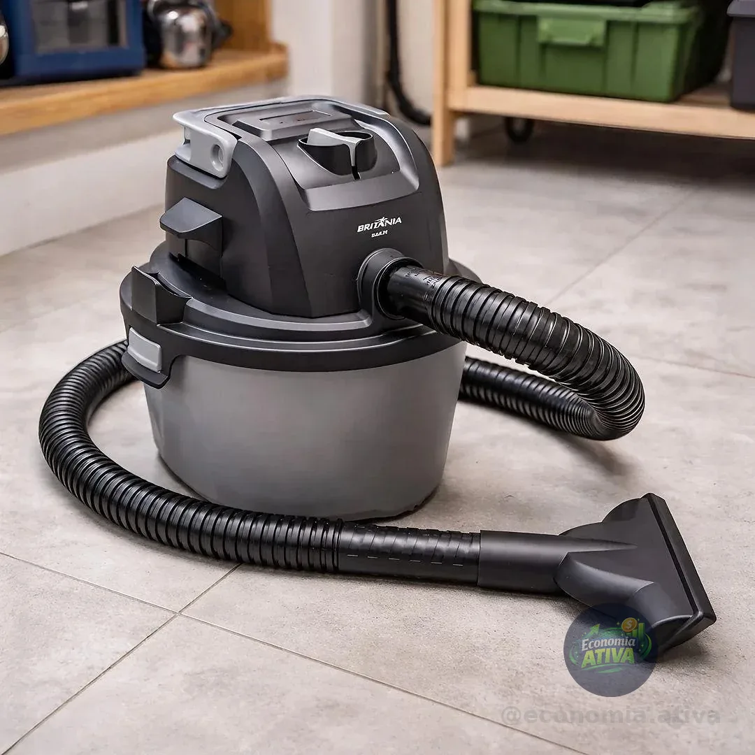 Aspirador De Pó E Água Britânia 6L 1500w