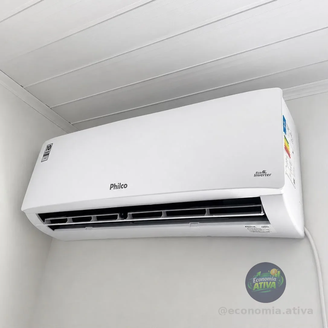 Ar Condicionado Split Inverter Philco 12000 BTUs Quente e Frio 220V