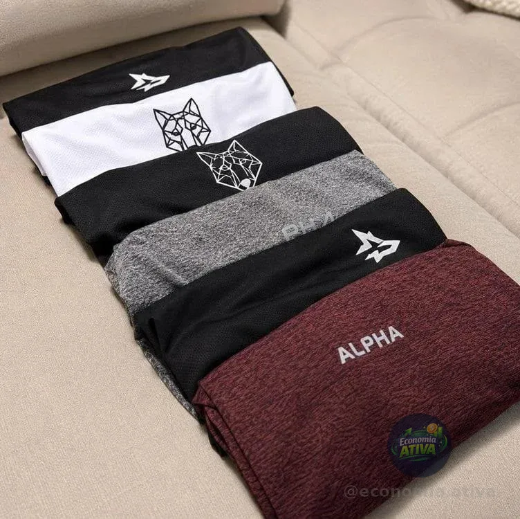Kit 6 Camisetas Mais Procuradas Alpha