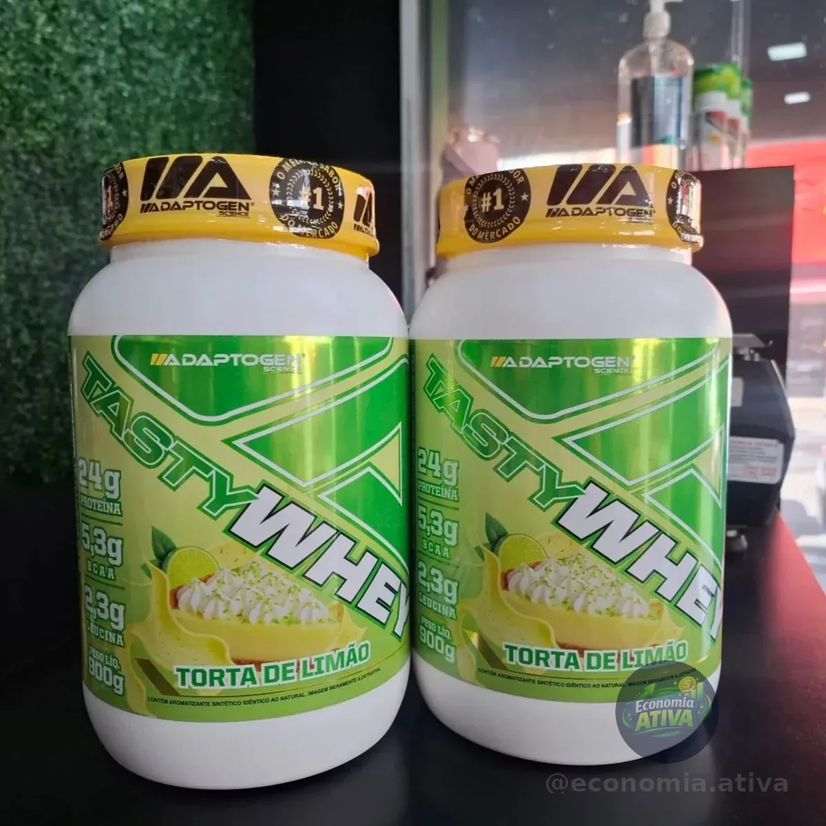 Whey Protein Adaptogen Tasty De Torta De Limão 900g
