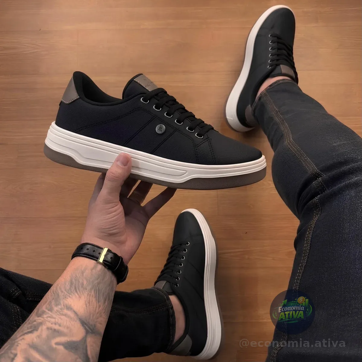 Tênis Casual Elegante Polo Wear
