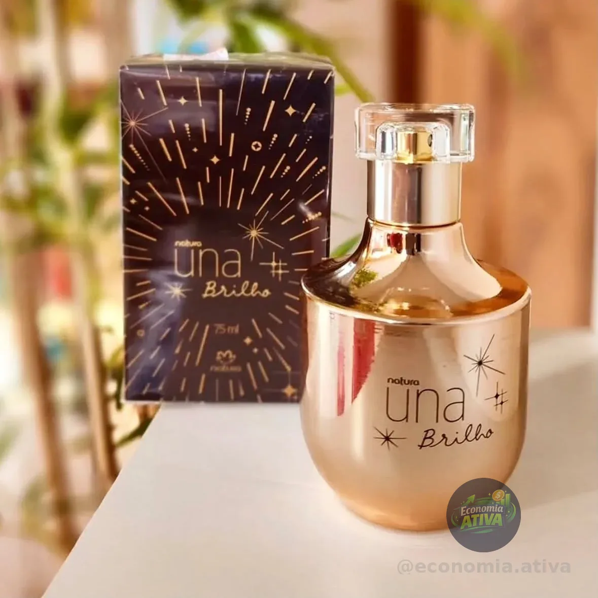 Una Brilho Natura Deo Parfum Feminino 75ml