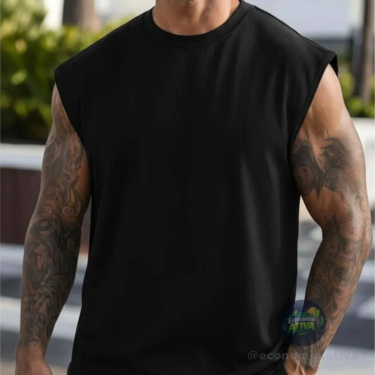 Regata Oversized Masculino Básica