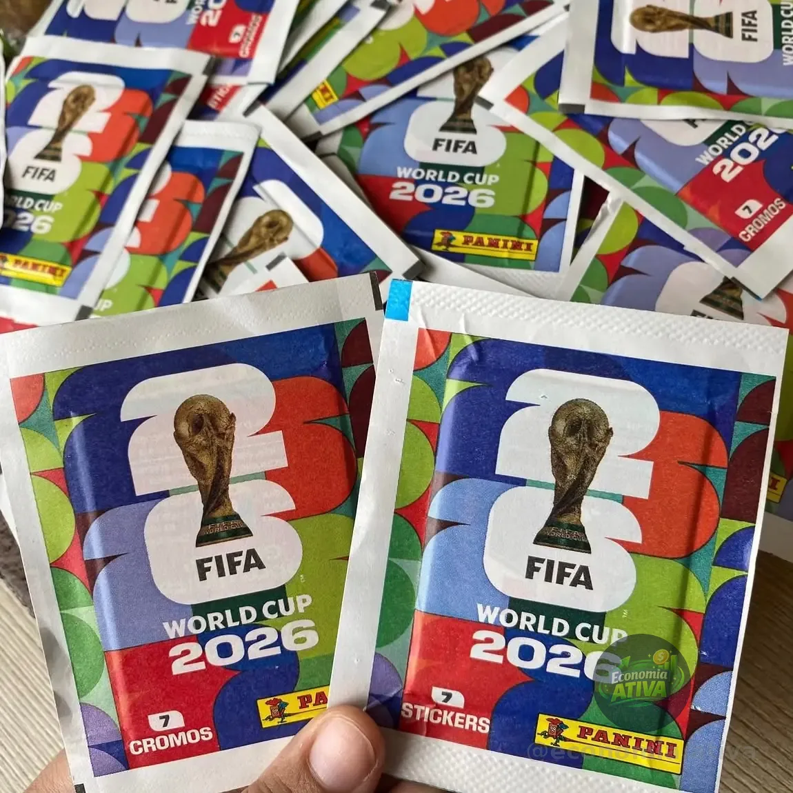 Kit 252 Figurinhas Do Álbum Copa Do Mundo 2026 36 Envelopes