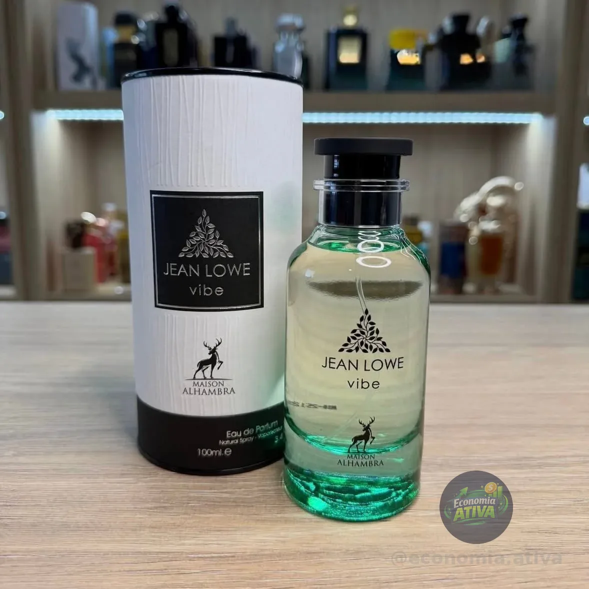 Perfume Árabe Maison Alhambra Jean Lowe Vibe 100ml