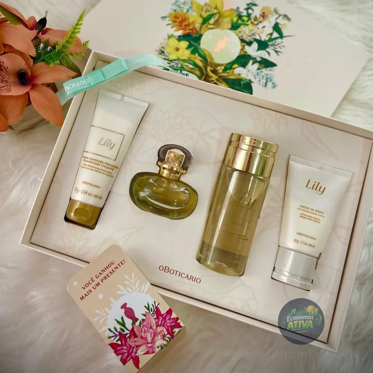 O Boticário Lily Kit Presente(4 Itens)