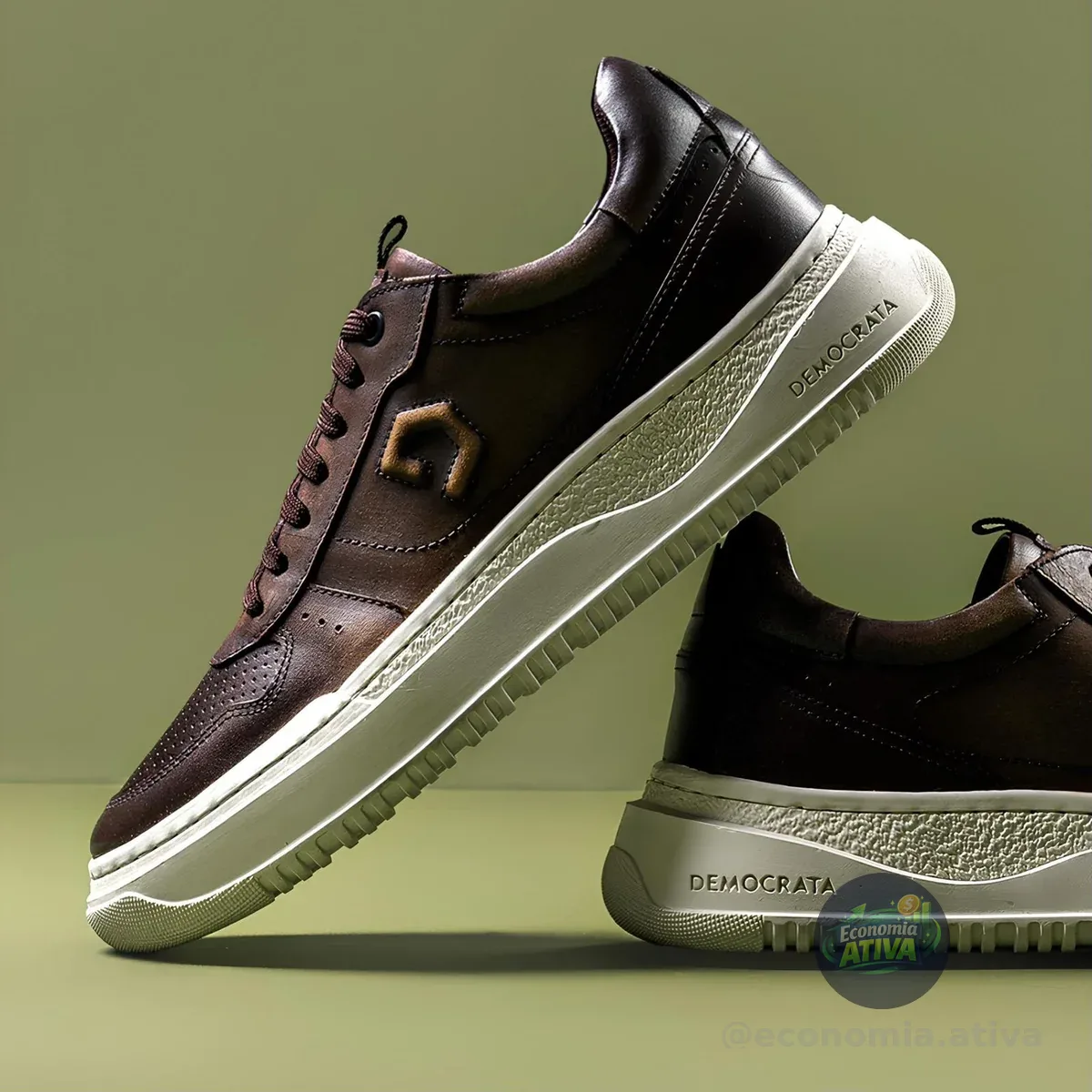 Tênis Denim Block Democrata