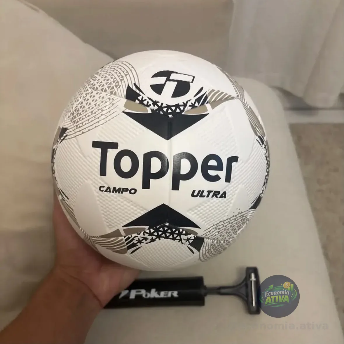 Bola De Campo Topper + Bomba de Ar