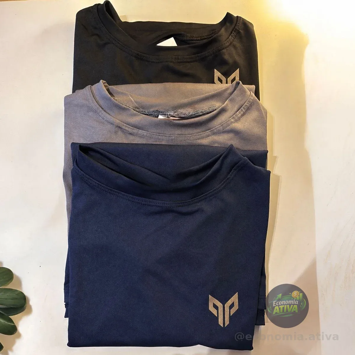Kit 3 Camisetas Térmicas Segunda Pele