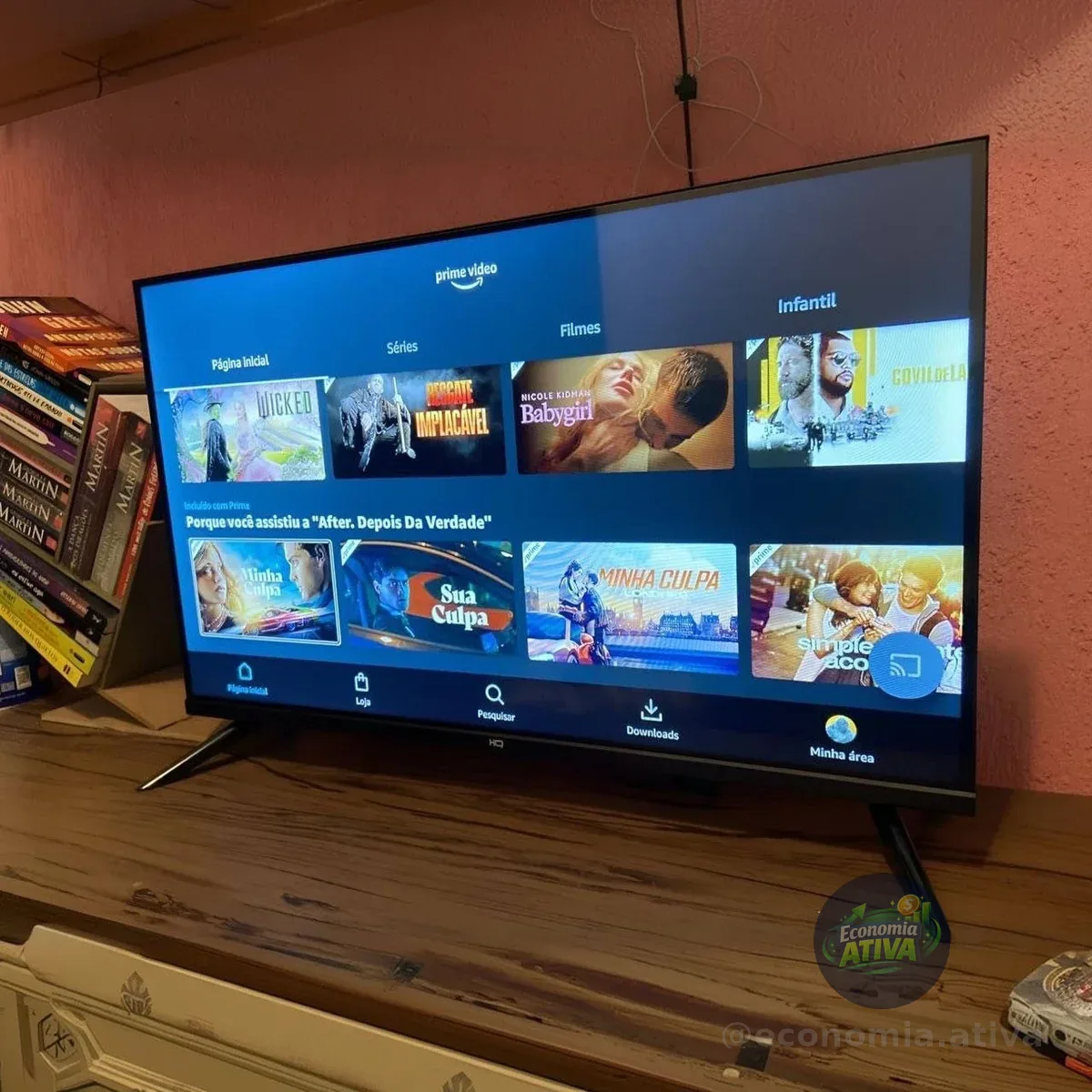 Smart Tv Hq 32” Hd Android Hqs32nkhm