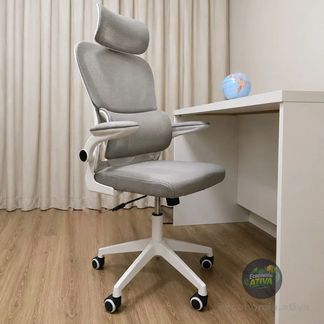 Cadeira Escritório Ergonômica Nr17 Marqs Home Arcanis