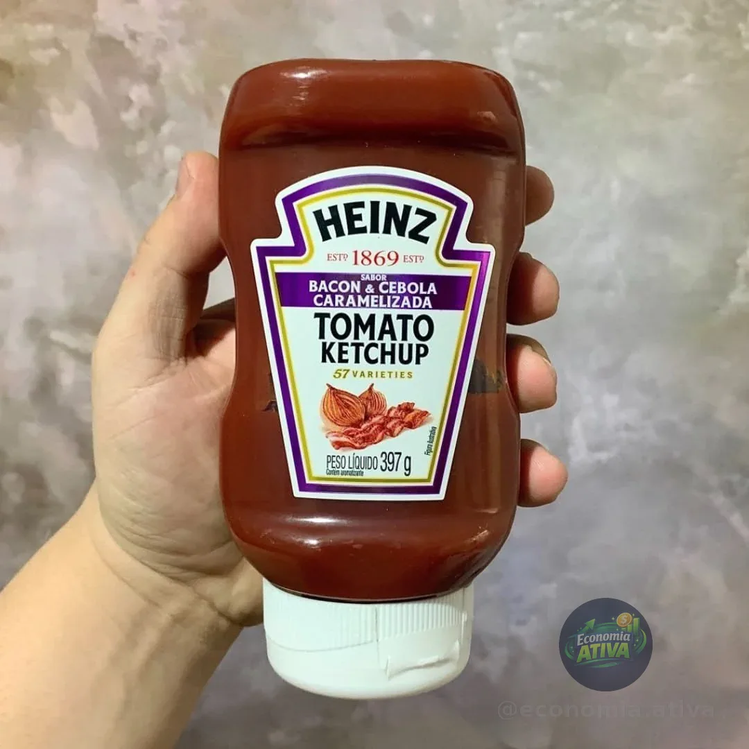 Heinz Ketchup Bacon & Cebola Caramelizada 397g