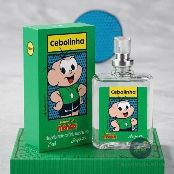 Colônia Cebolinha Jequiti 25ml