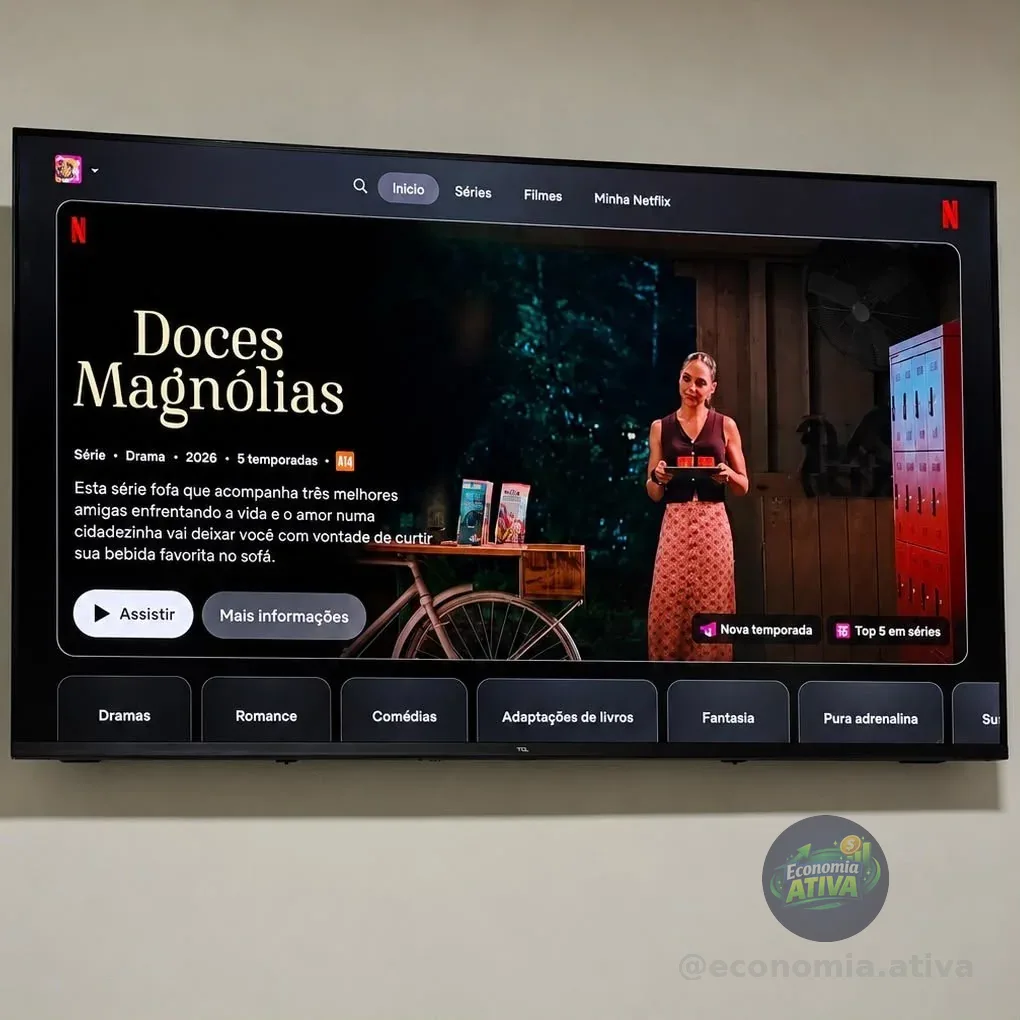 Smart TV HQ QLED 50 Polegadas HQ-QLED50SM 4K Wi-Fi Bluetooth, Dolby Audio