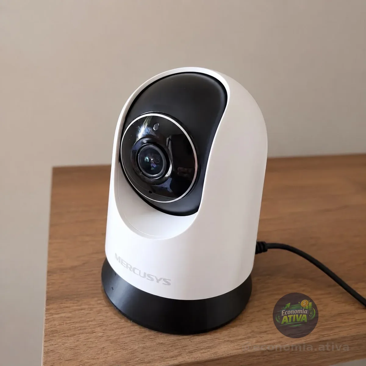 Mercusys MC210 Câmera Segurança Wifi 2K 3MP 360° por TP-Link