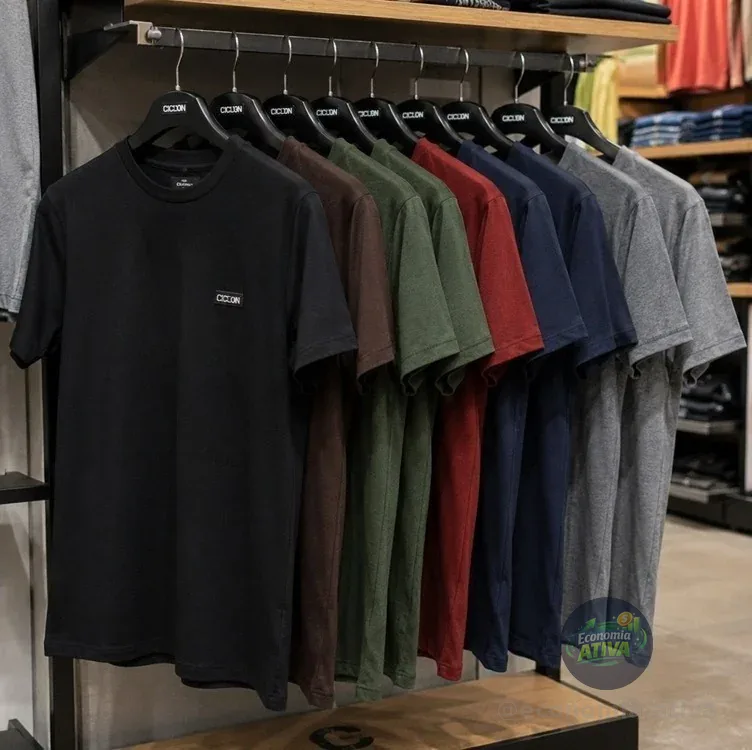 Kit 6 Camisetas Dry Fit Malha Fria