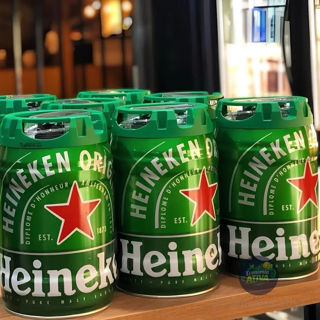 Cerveja Premium 5L Barril Heineken