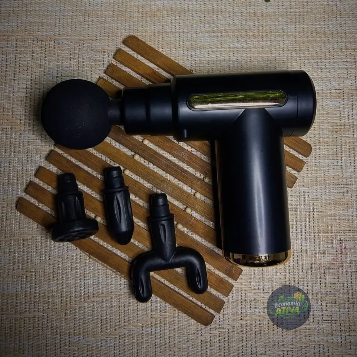 Massageador Elétrico Portátil Profissional Muscular 127/220v