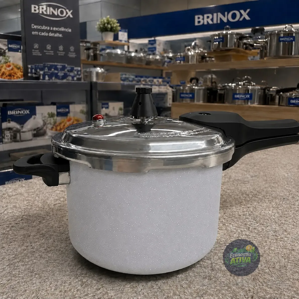 Panela Pressão Indução 4,2l Brinox