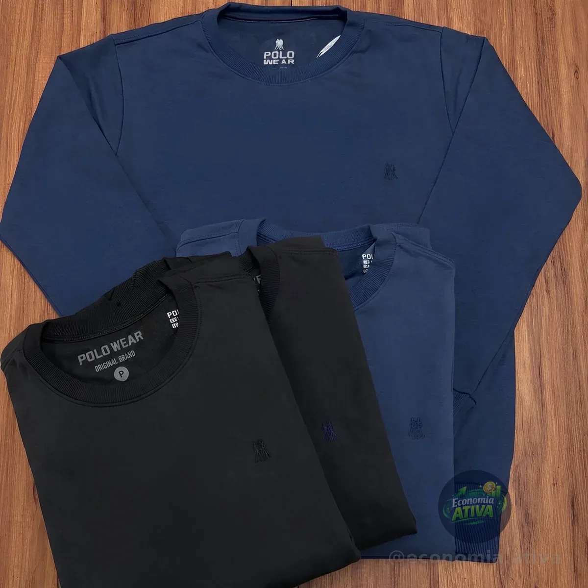 Moletom Gola Careca Polo Wear
