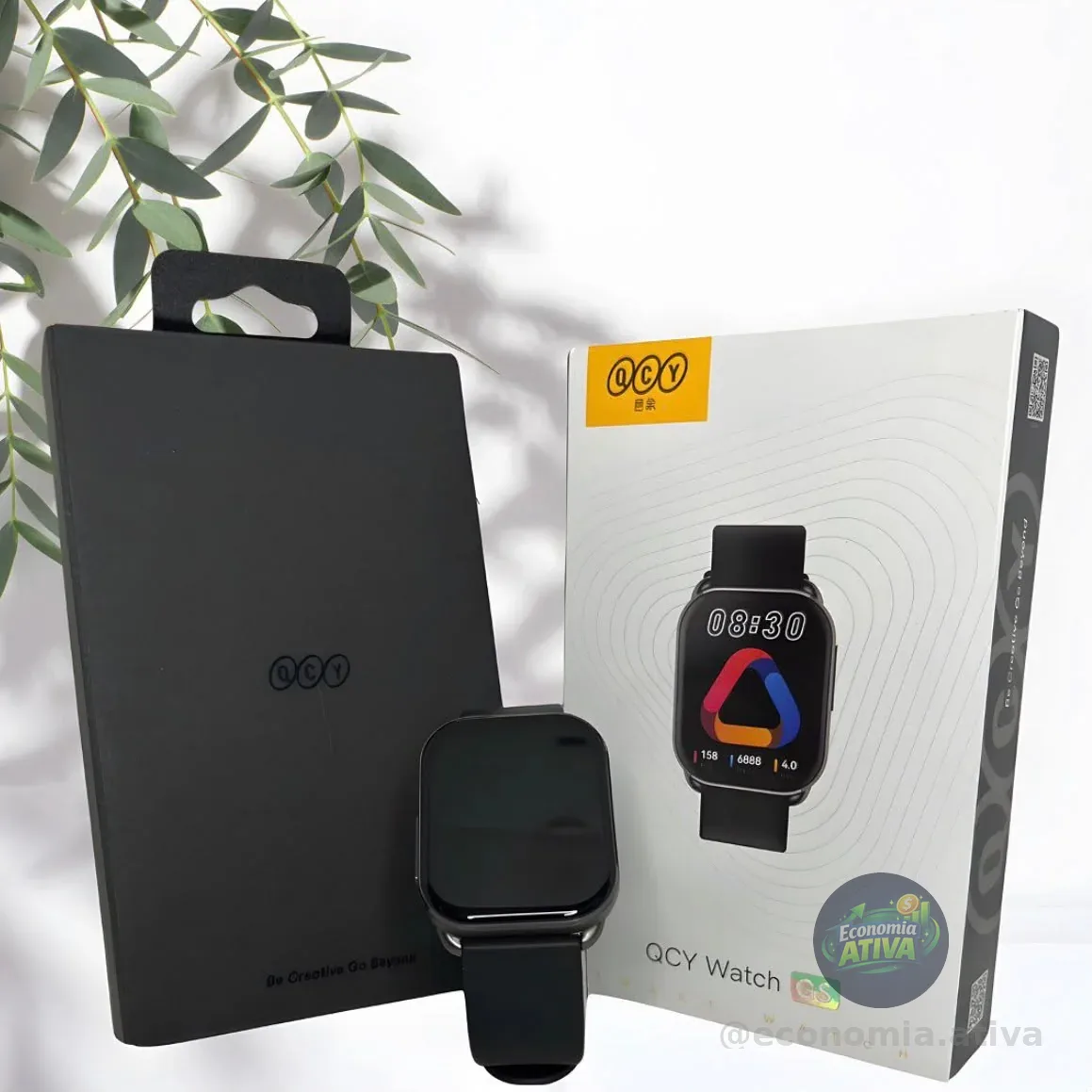 Relógio Smartwatch Qcy Watch Gs S6 Bluetooth Ipx8