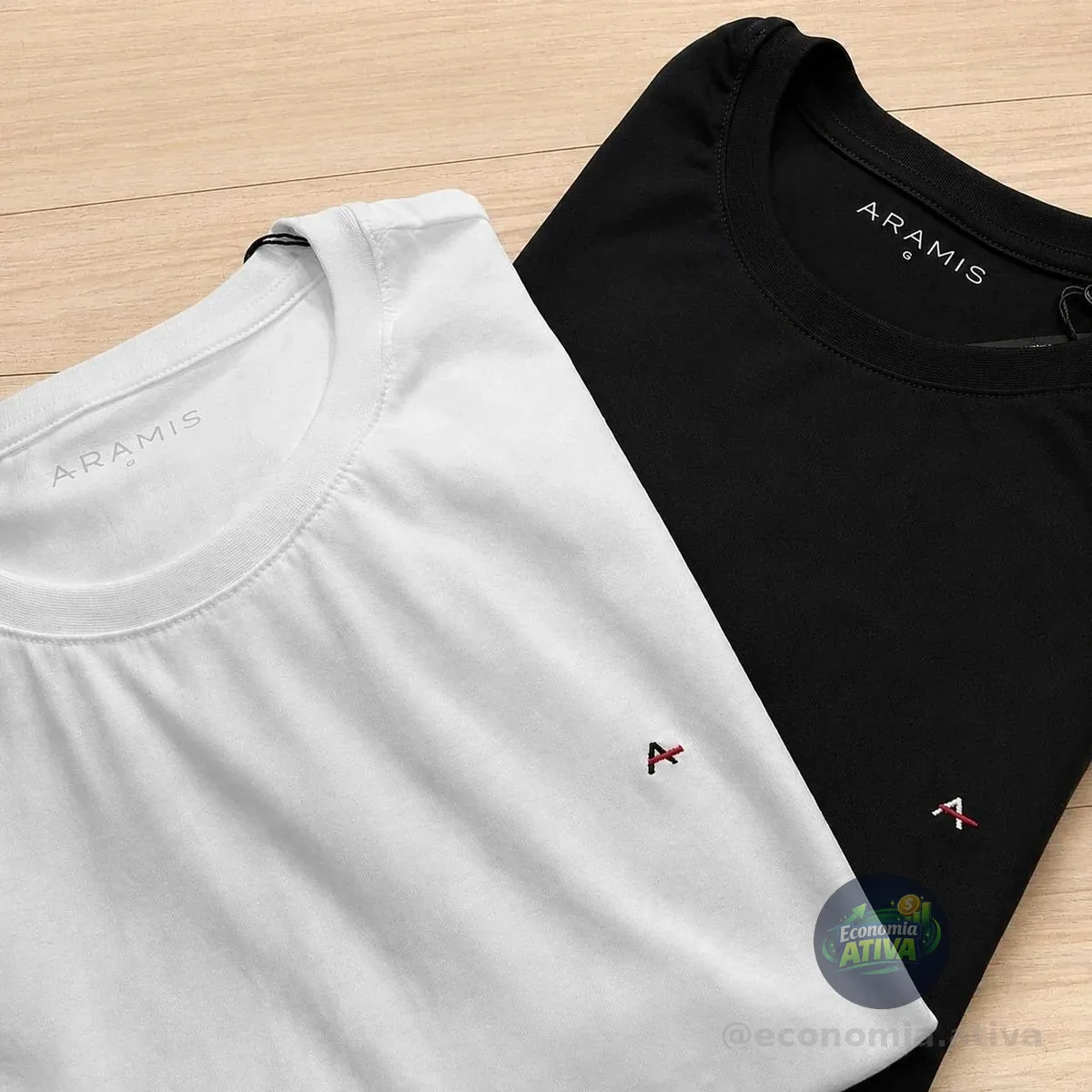 Kit 2 Camisetas Aramis Basic