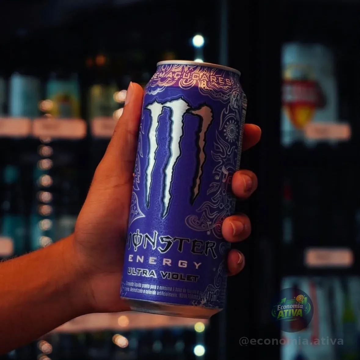 Pack de 6 Monster Ultra Violet LT 473ml