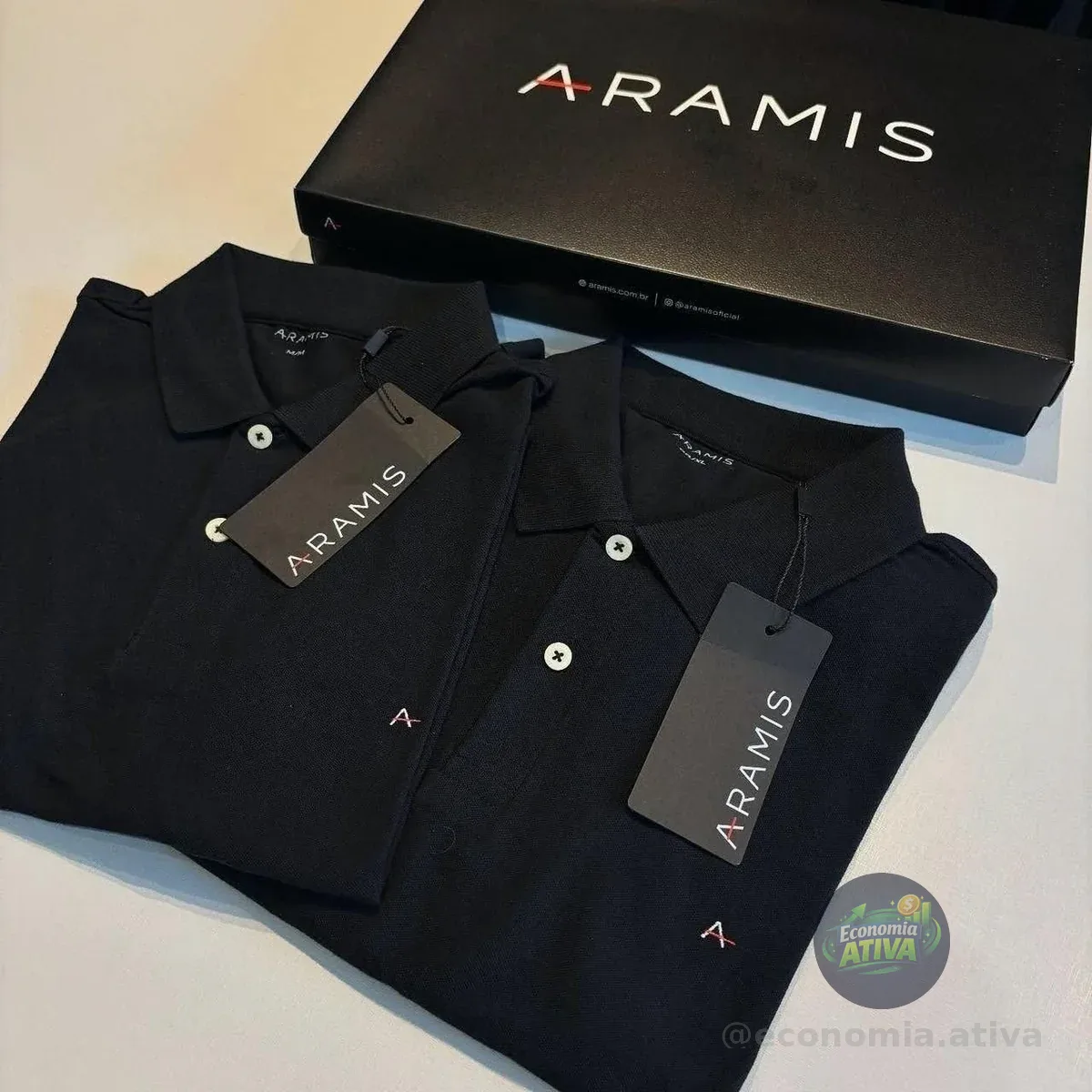 Camiseta Polo Aramis Basic Piquet