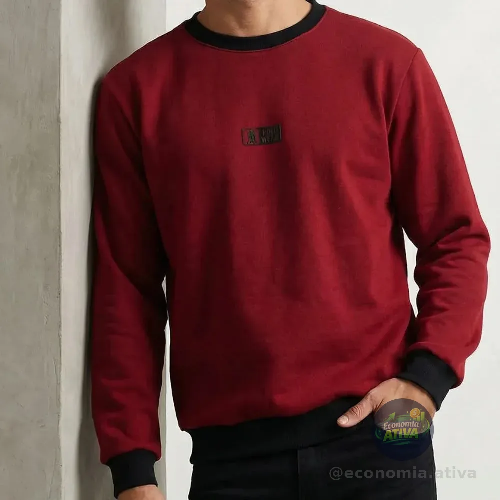 Moletom Gola Careca Polo Wear