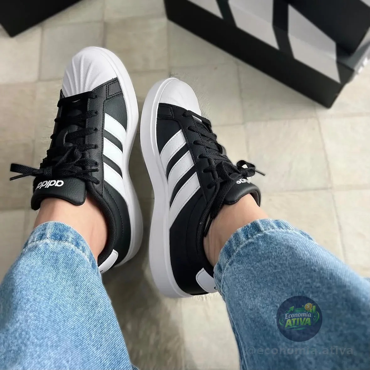 Tênis Street Talk adidas Feminino