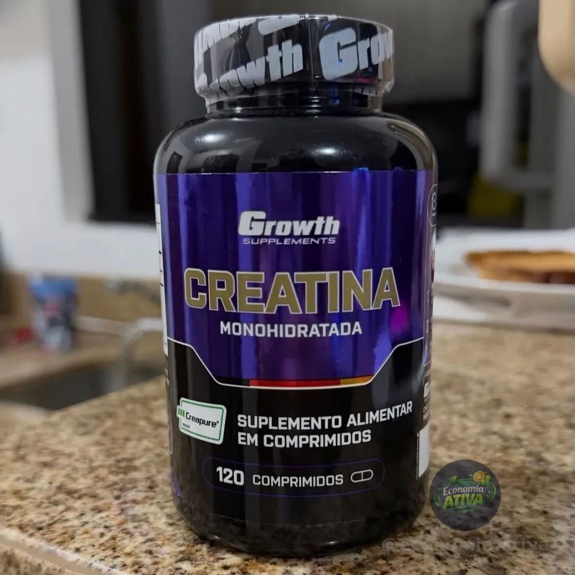 Creatina Creapure® 120 Comprimidos Growth