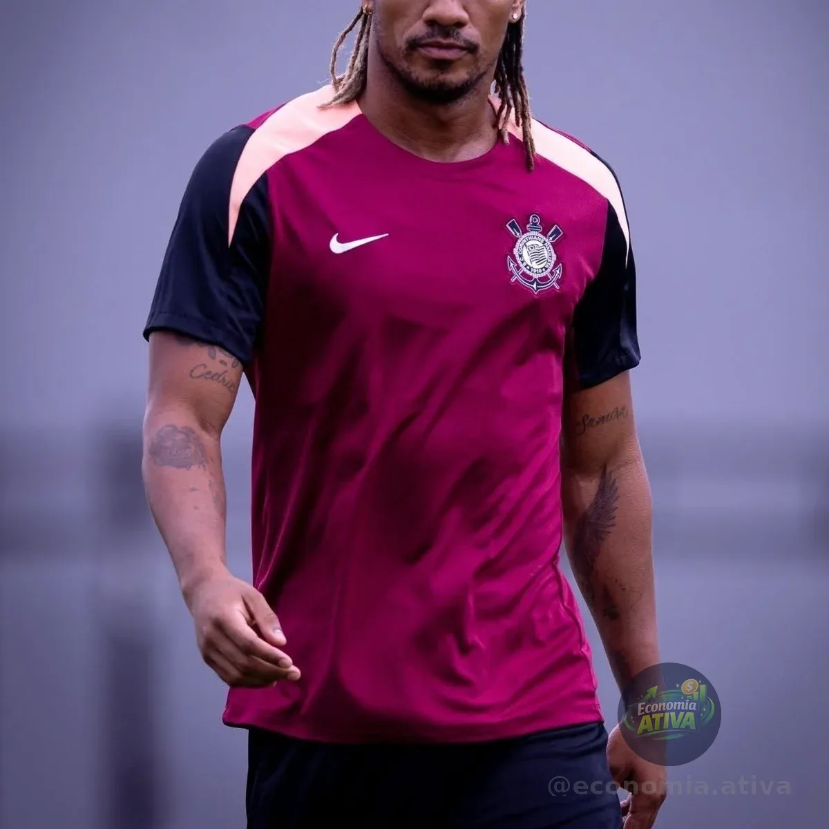 Camiseta Nike Corinthians 2026 Treino