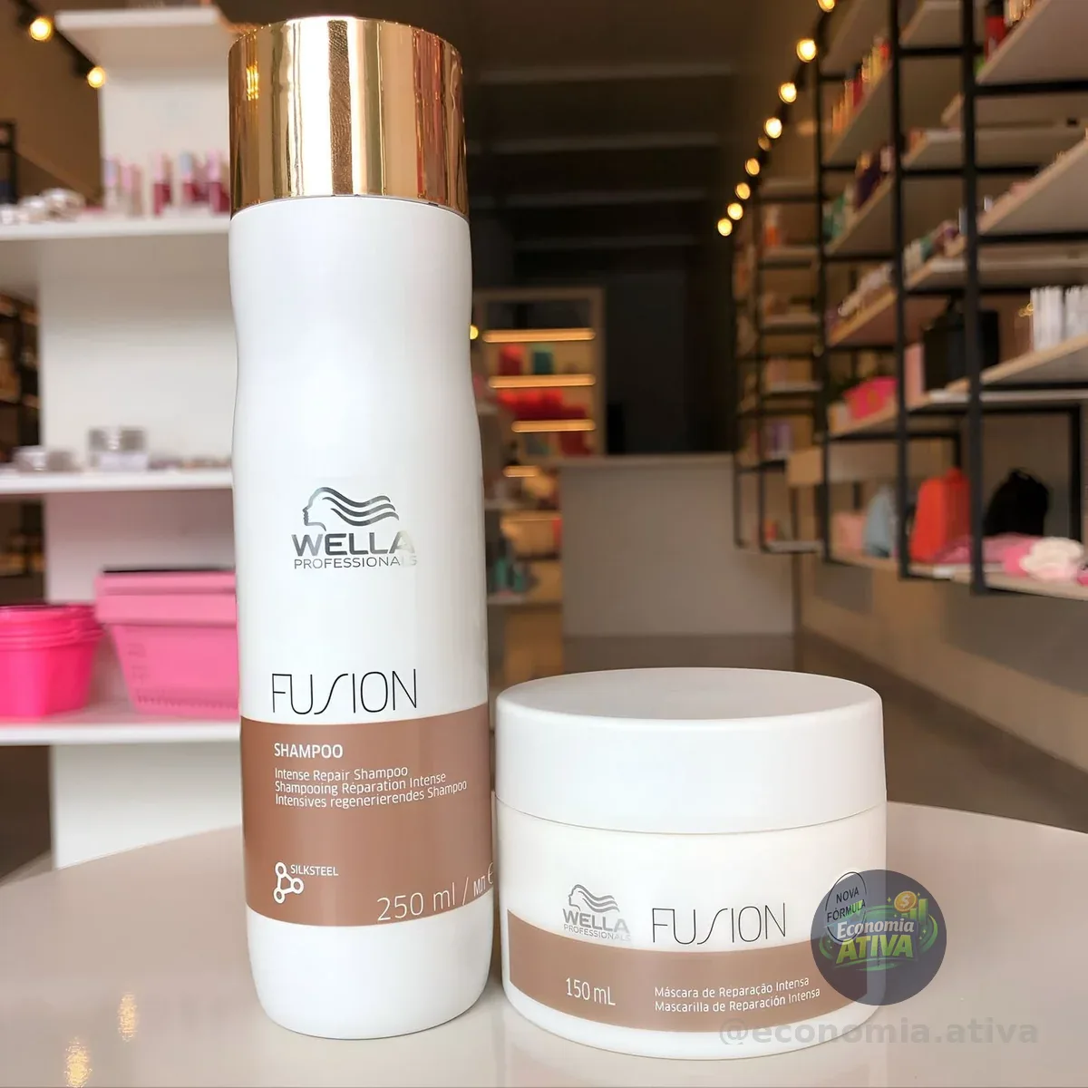Kit Wella Professionals Fusion Duo Treat (2 Produtos)